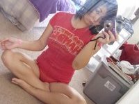 Asian girl nude selfies