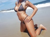 Jen from Maryland - amazing MILF on the beach