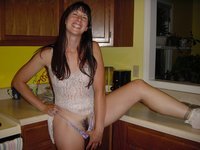 Kinky amateur brunette wife sexlife