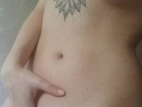 Tattooed amateur wife private nude pics