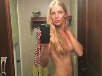 Blond amateur MILF hot selfies