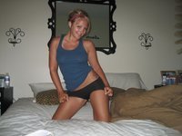 Young amateur blonde babe exposed