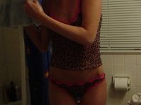 Cute wife love posing naked