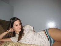 Sexy and young and amateur girl