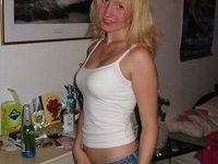 Blond amateur GF private pics collection