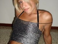 Cute young amateur blonde girl