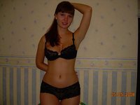 Cute young amateur girl exposed
