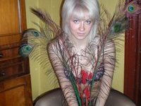 Russian amateur blonde wife private pics