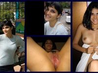 Sexy italian brunette homemade porn collection