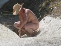 Big tit blonde MILF Gina at sumeer vacation