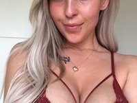 Big tits blonde PAWG MILF