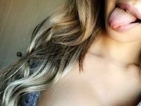 Amateurs with big tits selfies mix
