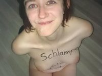 German submissive slut
