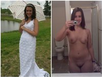 Hot amateur bride from US