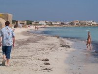 Berta naked at beach