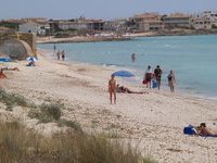 Berta naked at beach