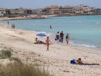 Berta naked at beach