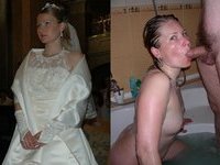 Very sexy bride Julia homemade pics