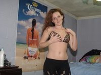 Amateur MILF Agatha nude posing pics