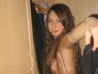 Teenage amateur cutie teasing