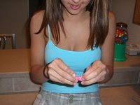 Seet young amateur cutie