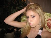 Amateur blonde teen cutie hot selfies