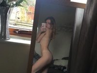 Skinny amateur GF nude posing pics collection