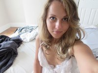 Young amateur blonde GF homemade pics collection
