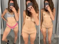 Nude selfies from shy amateur GF