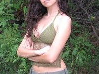 Sexy yopung amateur brunette GF