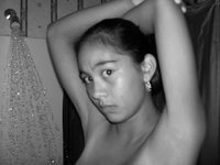 Asian amateur teen posing naked