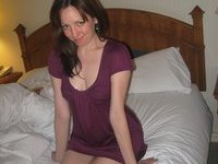 Brunette amateur wife Angela