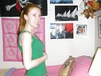 Redhead wife with wet pussy