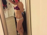 Selfies from amateur blonde wife