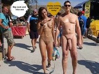 True nudist daddy daughter with captions