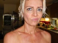 Blond amateur MILF solen private pics from smartphone