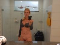 Blond amateur MILF solen private pics from smartphone