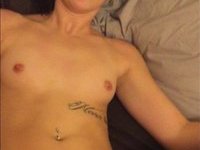 Elegant amateur girl with small tits