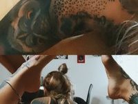 Tattooed amateur slut Lisa