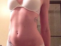 Amateur wife teasing at home