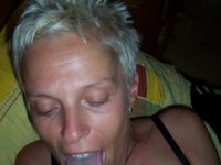 Sex with mature blonde mom