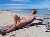 Chris skinny nudist wife
