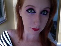 Redheaded amateur GF homemade porn pics
