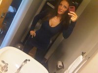 Amateur brunette GF teasing pics collection