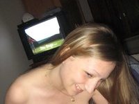 Amateur blonde with big tits homemade porn pics