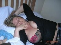 Mature busty mom likes to show off