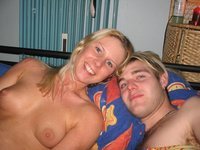 Real amateur couple share homemade porn