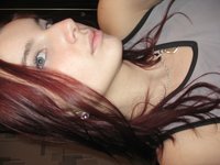 Redhead amateur girl exposed