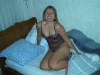 Blond amateur wife exposed