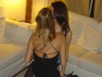 Two amateur girls trying lesbo love